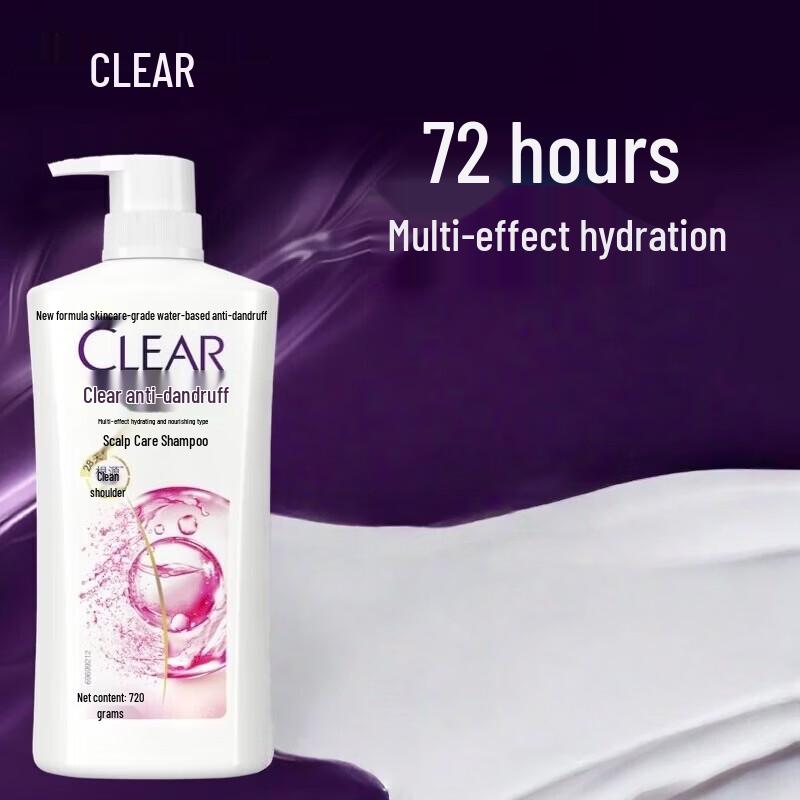 CLEAR Women s Hyaluronic Acid Moisturizing Anti-Dandruff Shampoo