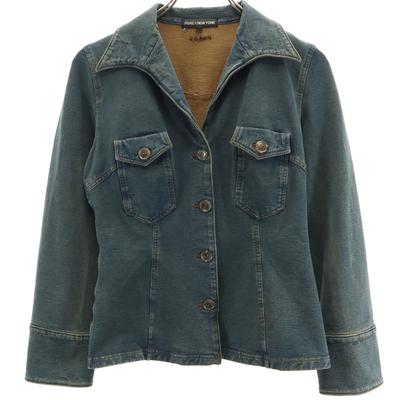 FOXEY NEW YORK Made In Japan Jacket 38 Blue Women Used