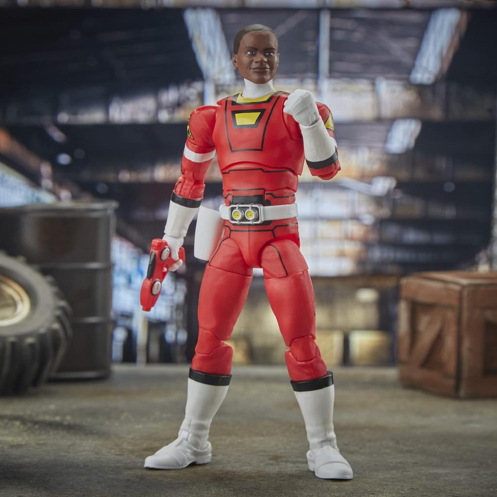 Power Rangers Lightning Collection Turbo Red Ranger 6-inch Premium Collectible Action Figure Toy with Accessories, Ages 4 and Up