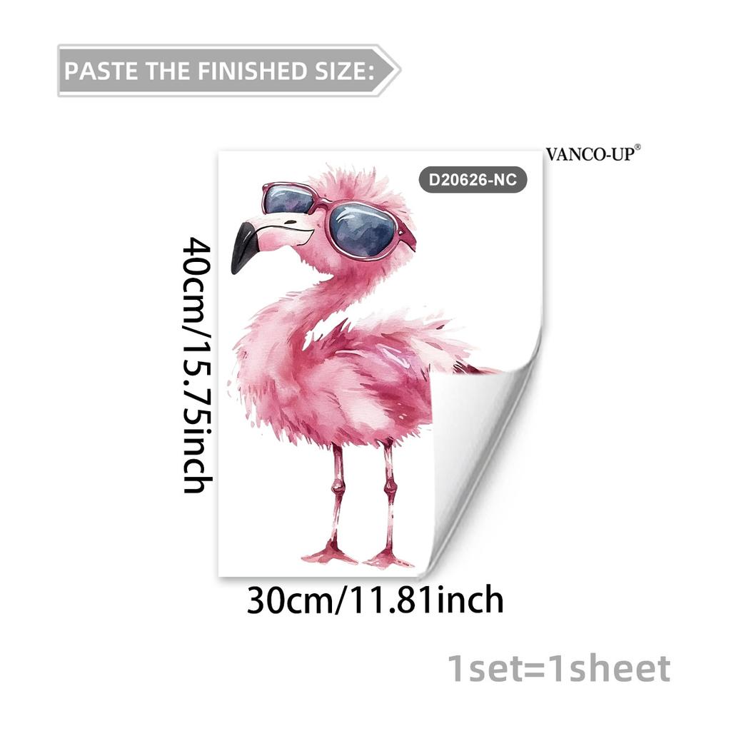 Creative Cartoon Animal Butterfly Static Window Stickers, No Glue Removable Glass Decals for Home Decor