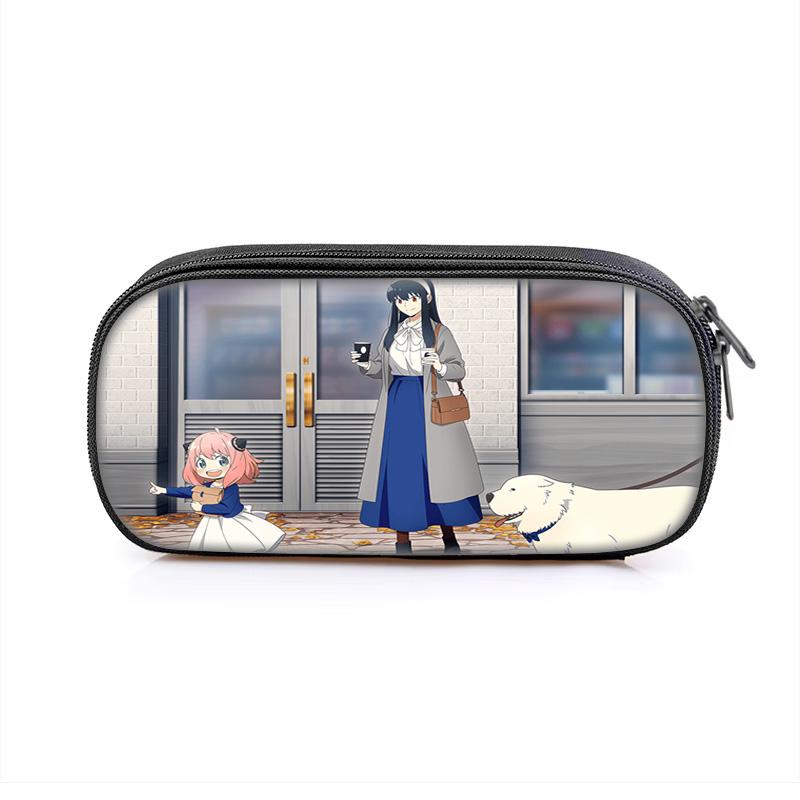 SPY×FAMILY Federmäppchen vielseitig Cartoon große Kapazität beliebtes Produkt, bestes Geschenk für Jungen und Mädchen zum Schulanfang und Geburtstag