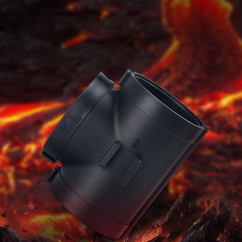 5 szt. Trójnikowy w kształcie litery T, trójnikowy w kształcie litery Y, plastikowy, karbowany, otwierany, opaska do wiązki przewodów samochodowych, reduktor równej średnicy, rozdzielnik