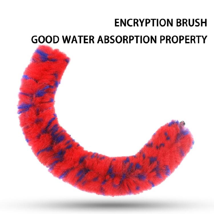 Professional Universal Saxophone Cleaning Brush Double Color Design Effective Moisture Removal Fits Baritone