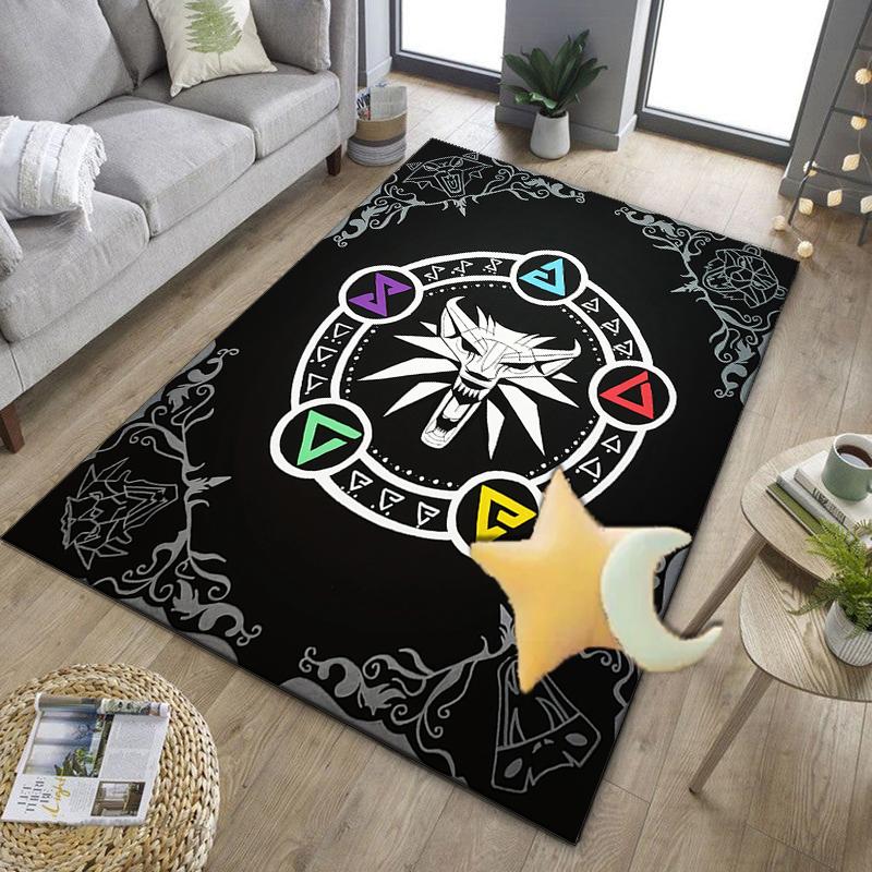 wizard dragon Office Rug Chair Mat, Game Carpet, Suitable for Front Door, Bedroom, Living Room, Desk, Holiday Gift