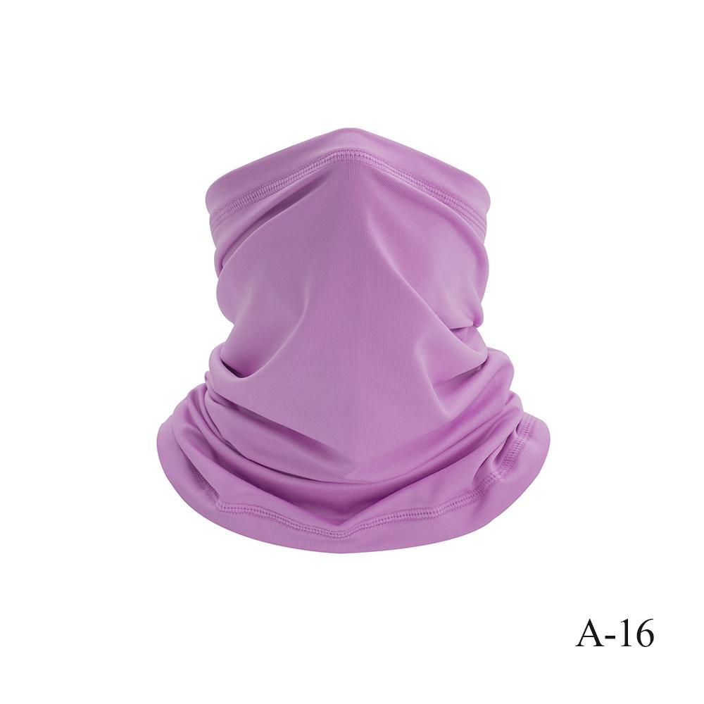 Proteção UV Cobertura Facial de Seda Gelo Tubo de Pescoço Bandana Lenço para Esportes ao Ar Livre Respirável Lenço para Caminhada Polaina de Pescoço Bandana