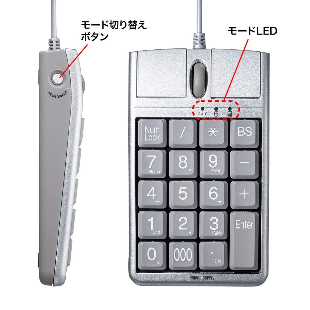 Sanwa Supply Ziffernblock-Maus NT-MA1