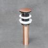 Rolha de lavatório sem ladrão ouro rosa COBRE 2 21