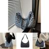 Stilvolle 2024 Neue Canvas Schulter-Crossbody-Tote-Tasche Trendige Handtasche mit großem Fassungsvermögen