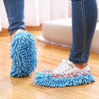 Multifunktions-Hausschuhe zur Reinigung von Bodenstaub, Schuhe, faule Wischschuhe, Heimbodenreinigung, Mikrofaser-Reinigungsschuhe