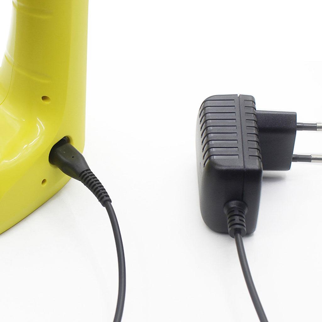 Lightweight Battery Charger Plug Convenient Power Supply Black \Cord Adapter for Karcher WV WV50 Plus Vacuum Cleaners