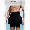 3MM Neoprene Dive Shorts for Men with Pockets Fast Release Buckle Adjustable Waistband Hybrid Utility Shorts Scuba