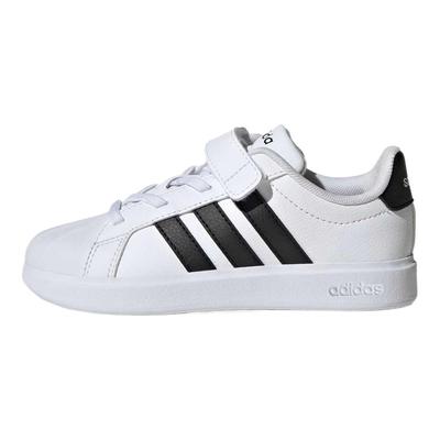 Street Talk Synthetic Leather Solid Color Trendy Fashion Simple Shock Absorption Wear-Resistant Low-Top Skate Shoes Kids Sneakers JQ6144