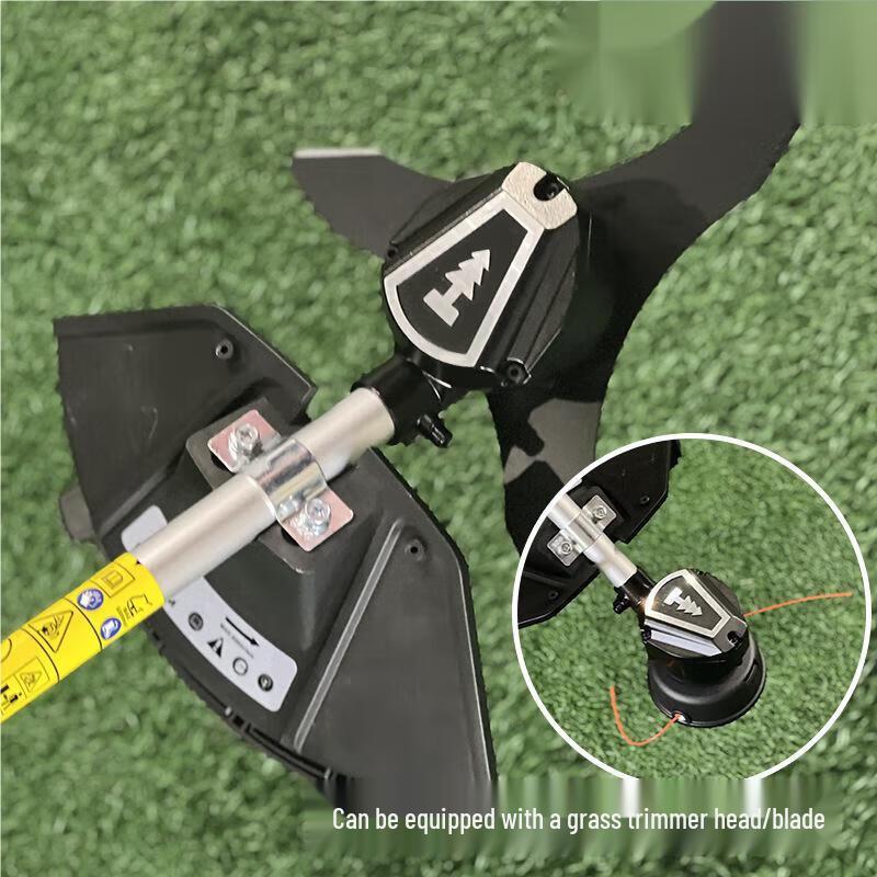 High-Power Cordless Electric Lawn Mower & Trimmer