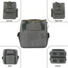Record Holder Box Large Capacity CDs Bag Albums Storage Carrying Bag Travel Organizer Bag With Dividers Easy to Carry