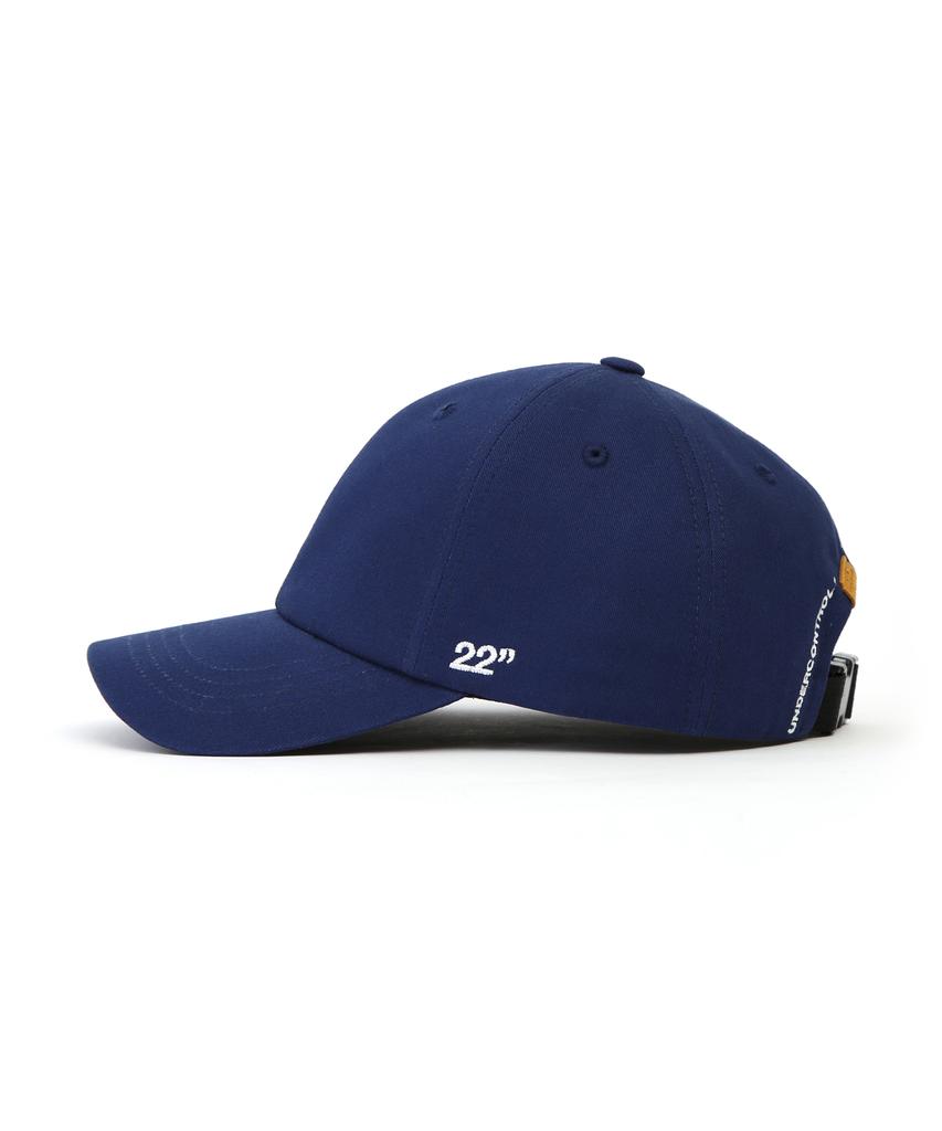 Eondeokeonteulol Cotton Logo Ball Cap Hyper Number / Authentic Bb / 22 D Blue