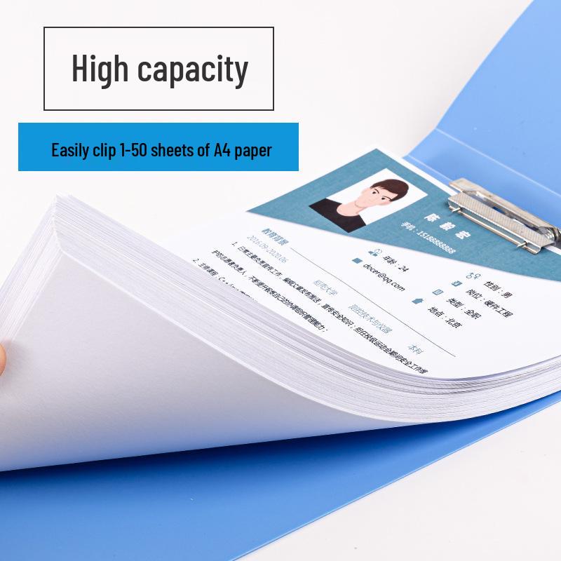 A4 Vertical Suspension Wall-Mounted Flip File Folder Organizer