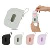 Portable Silicone Holder For Hand Sanitizer Sprays Protective Storage Case with Adjustable Lanyard for Backpack Handbag