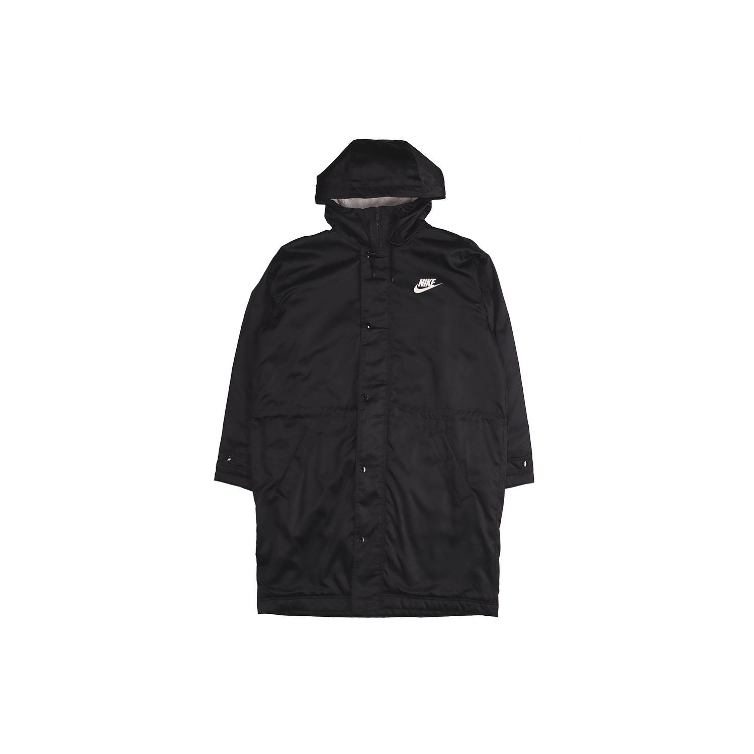 Nike Puffer Jackets Men`s Black Hooded