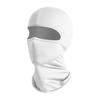 Full Cover Face Guard Solid Color Lightweight Breathable High Elastic Halloween Role-Playing Non-Porous Dual/Three Holes Face Shield