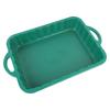 Car Oil Drain Pan Plastic Large Changing Collector for Truck Engine Transmission Fluid Change Green