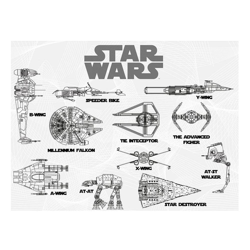 STAR WARS Transport Collector Framed Poster