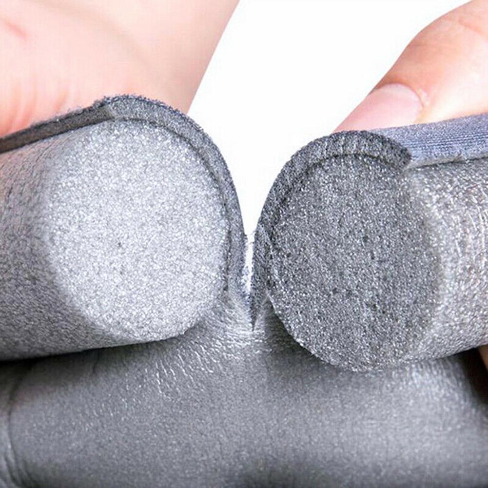 93cm Under Door Waterproof Seal Strip Draught Excluder Stopper Door Bottom Guard Double Silicone Rubber Seal Soundproof