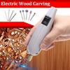 Electric Furniture Carpentry Woodworking Root Carving Knife Tool Handle Flexible Shaft Chisel Carved Wood Carving Tools