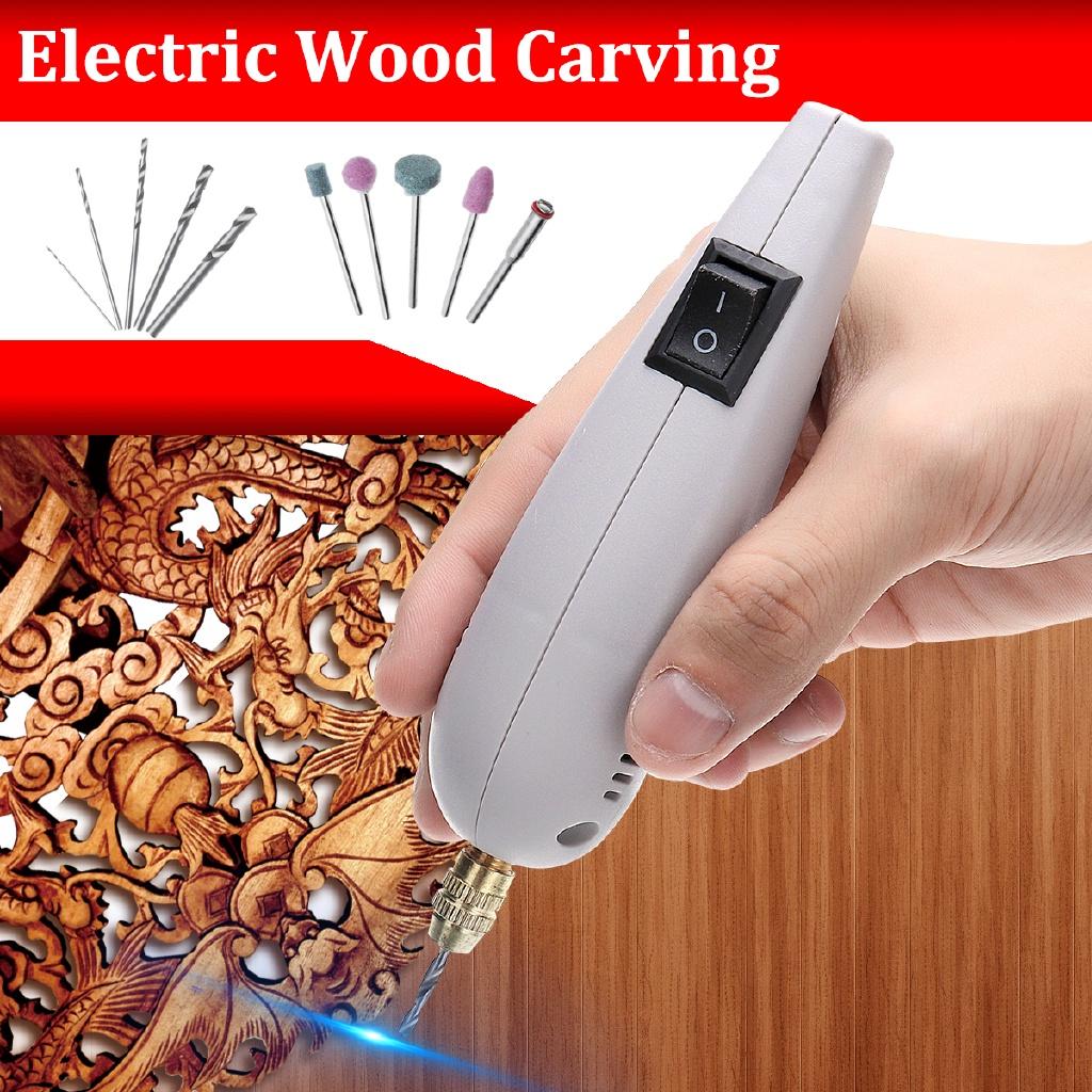 Electric Furniture Carpentry Woodworking Root Carving Knife Tool Handle Flexible Shaft Chisel Carved Wood Carving Tools