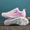 New professional track and field shoes nail football shoes running shoes sprinting medium and long distance running sports shoes female long jump stud