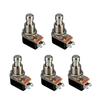 ELEAR 5-Piece Electric Guitar Effect Pedal Box Momentary SPST Button Stomp Foot Switch