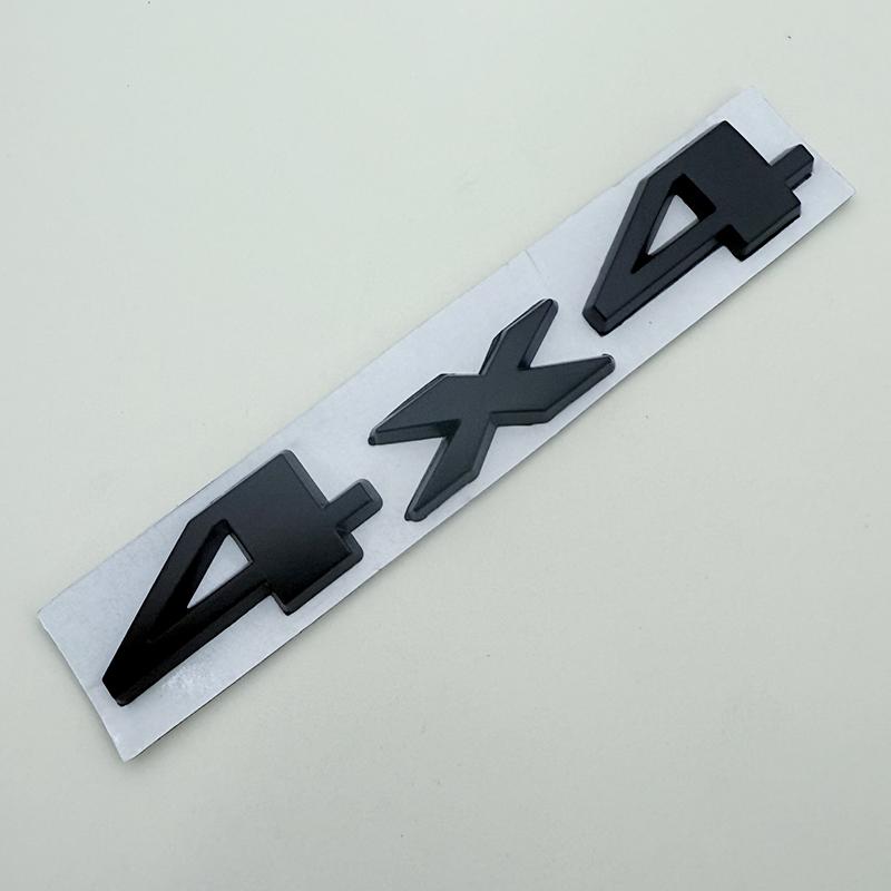 3D Metal Logo 4X4 Badge Limited Emblem For Toyota Highlander 4runner Rav4 Prius Tundra Jeep Car Fender Side Rear Trunk Sticker