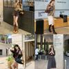 Height increase~ Double tube circumference small western boots round head suede piling boots medium long boots women's autumn and winter