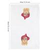 Set of 2 Decorsative Cats Themed Kitchen Towels Quick Drying Dishcloths Hand Towel For Countertop Decors Practical Use