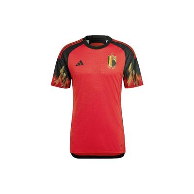 adidas Belgium 2022 World Cup Home Authentic Jersey Red HD9413