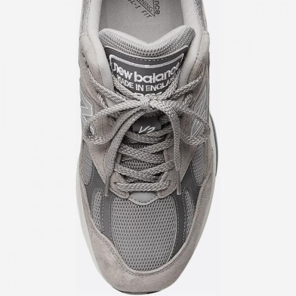 New Balance Grey Suede   Mesh Reflective Low Top Sneakers U991gl2 Greyd
