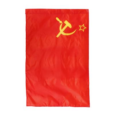 60*90cm červená vlajka CCCP Svazu sovětských socialistických republik bytová dekorace