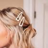 10Pcs Double Grip Hair Clips Women Metal Snap Hair Barrettes Retro Small Hair Pins Headdress Hair Accessories