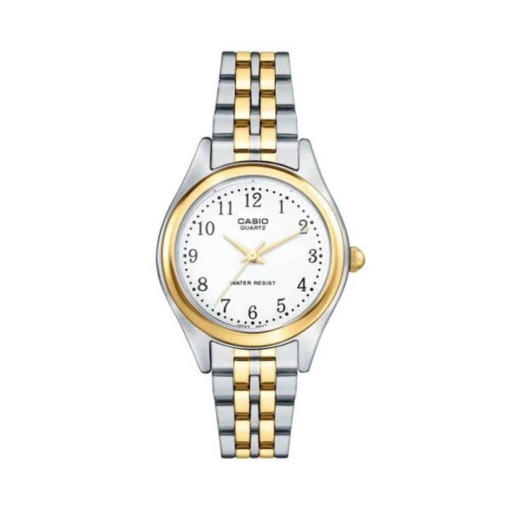 [Cio] LTP-1129G-7B Analog Women s Two-Tone Metal Watch