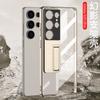 Applicable To Samsung S11ultra Mobile Phone Case, Transparent Electroplated Phantom Ultra-thin S11/11ultra Bracket Protective Case
