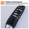 Replacement Rear Shock Absorber With Spring For Motorcycle 300MM 3000LB Steel Alloy Waterproof For JOG 100