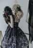 Gothic Lolita JSK Jumper Skirt with Ribbon and Sickly Gothic Mori Idol Size M [XHSUKADO] Lace, Lace-Up, Women's Dress, Cute, Ruffled, Style, Girl,