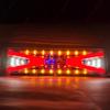 2PCS LED Trailer Tail Light Car Truck LED Night Running Lights Turn Signal Brake Stop Taillight for Truck Camper Van 12V 24V