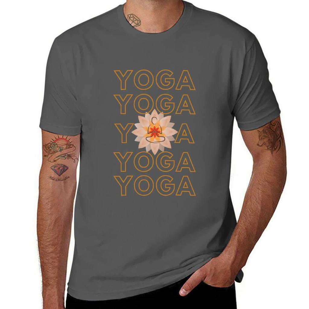 Best Yoga Tshirt Simple Casual Short Sleeve Cotton Tshirt