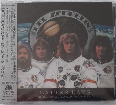 CD LED ZEPPELIN  Latter Days Best Of Led Zeppelin 2 AMCY7122 ATLANTIC 2000 Japan ObiRock Used