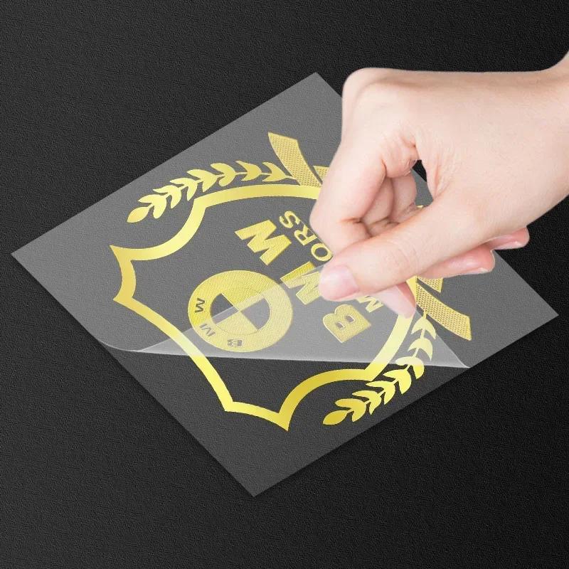 2025 Hot For BMW Wheat Logo Car Sticker Gold/Silver Emblem Side Badge Decal VIP For BMW X7 X3 X4 X5 X6 5 7 Series G11 G12 G30 G3