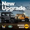 MN MODEL 1:12 Scale Land Rover Defender 90 MN-99S V2 SUV Radio-Controlled Crawler with Technical Approval, 4WD, Licensed Model, Birthday Gift for Boys