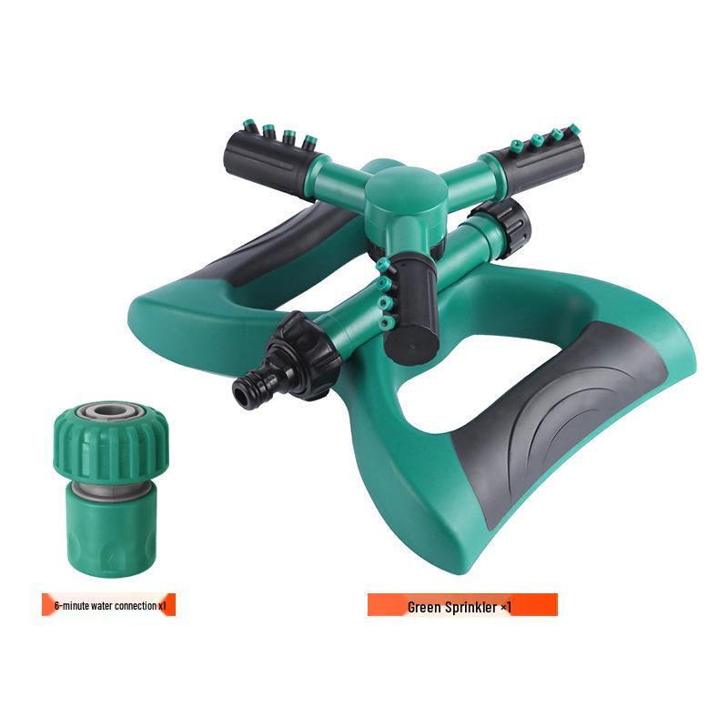 360° Automatic Rotating Three-Arm Sprinkler for Nursery Irrigation