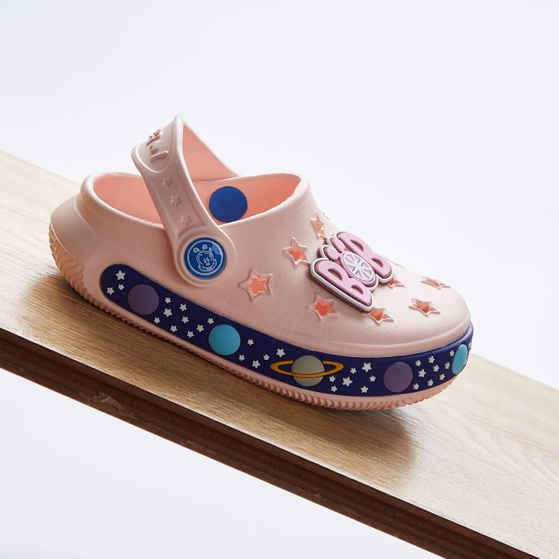 Babu bean children's hole shoes summer children's cartoon cool slippers breathable beach hole shoes