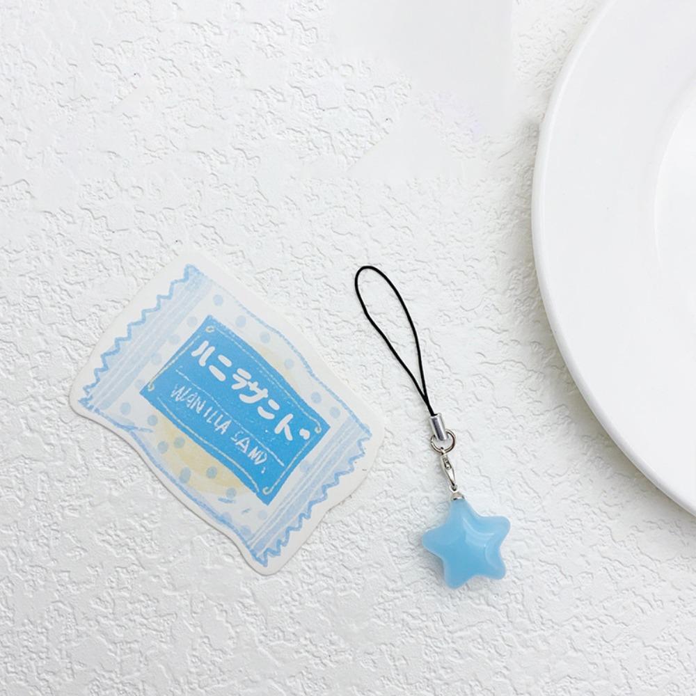 Star Phone Hanging Rope Pendant Mobile Phone Chain Fashion Star Phone Strap  Girl Jewelry