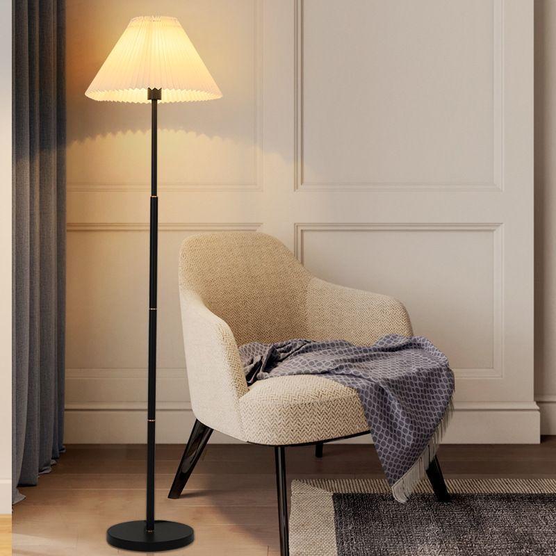 OEING Adjustable Nordic Pleated Floor Lamp